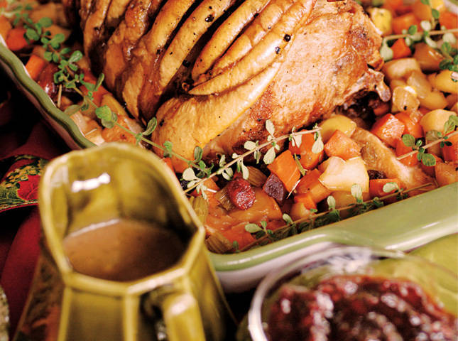 Apple and Cranberry Stuffing