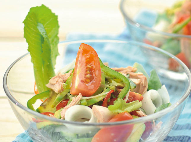 south beach diet salad dressing South Beach Chopped Salad with Tuna