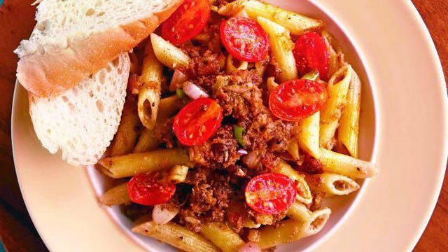 Sisig Pasta Recipe | Yummy.ph