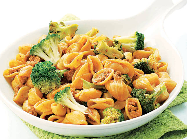 Orechiette with Italian Sausage and Broccoli