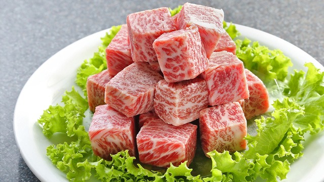 Authentic Saikoro Wagyu Cubes (1 kg per pack)