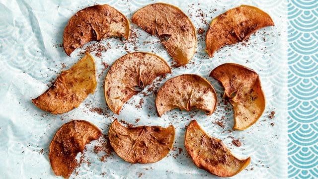 Chili Chocolate Apple Chips Recipe