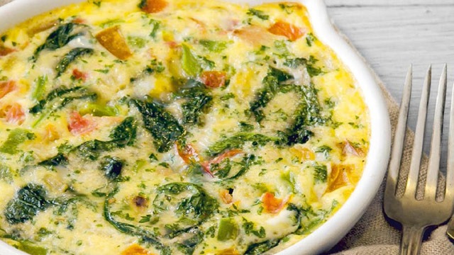 Spinach Bacon Frittata Recipe Yummy Ph