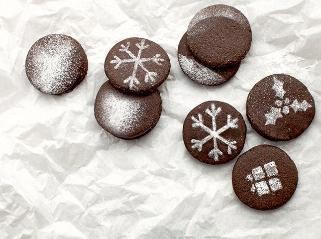 Chocolate Christmas Cookies Recipe