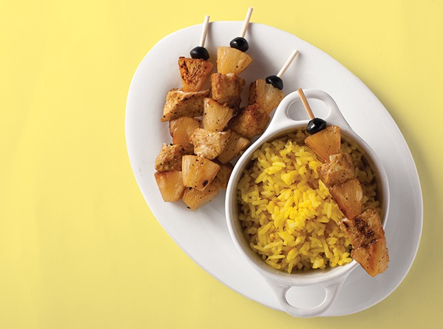 Chicken and Pineapple Skewers Recipe