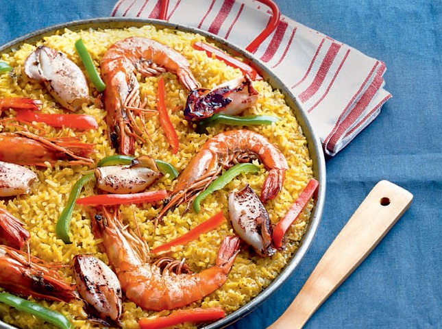 Seafood Paella Recipe