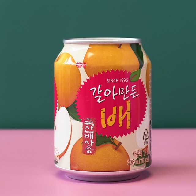 Korean Drink: Pear Juice