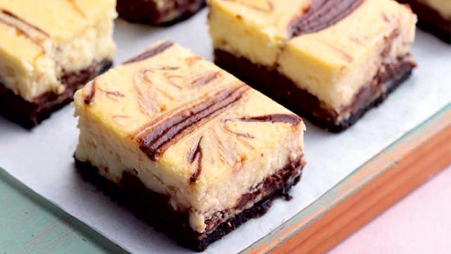 Chocolate-Coffee Cheesecake Bars Chocolate-Coffee Cheesecake Bars