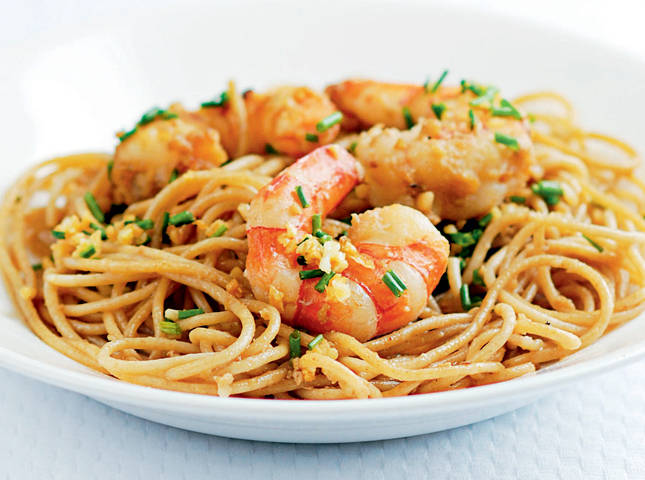 Gambas Pasta Recipe 