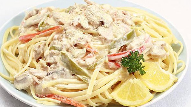 Tuna Pasta: Creamy Tuna Pasta Recipe with Mushroom