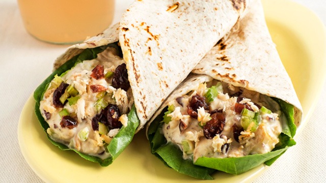 Chicken and Cranberry Wrap Recipe
