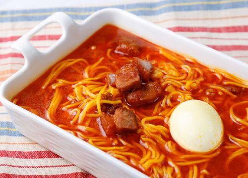 Ilocos-style Miki Noodle Soup
