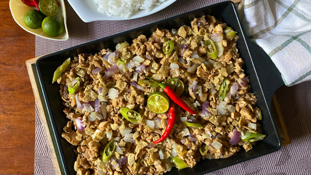 Chicken Sisig With Mayo