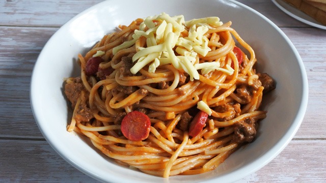 Filipino deals style spaghetti