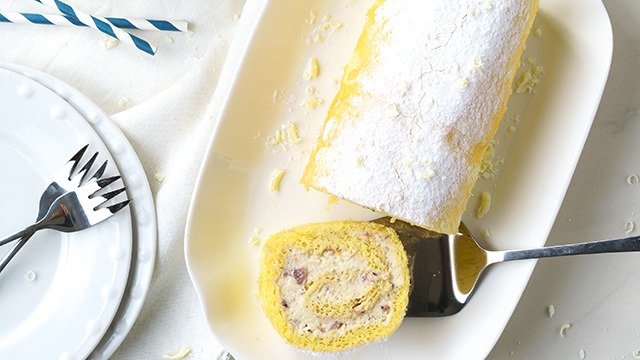 White Chocolate Cake Roll Recipe