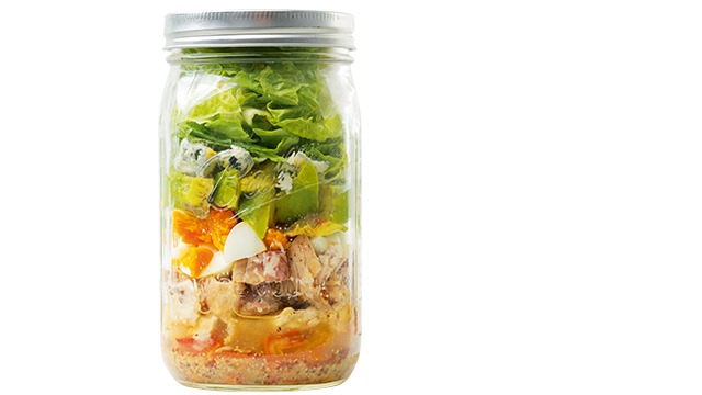 Cobb Salad in a Jar Recipe