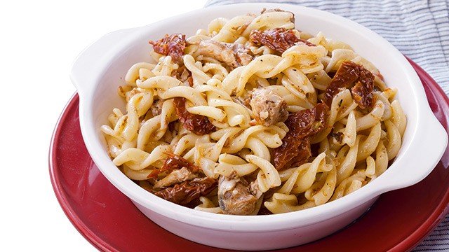 Mackerel and Sun-Dried Tomato Pasta Recipe