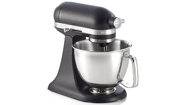 This Sleek Black Matte KitchenAid Mixer is Beautiful!