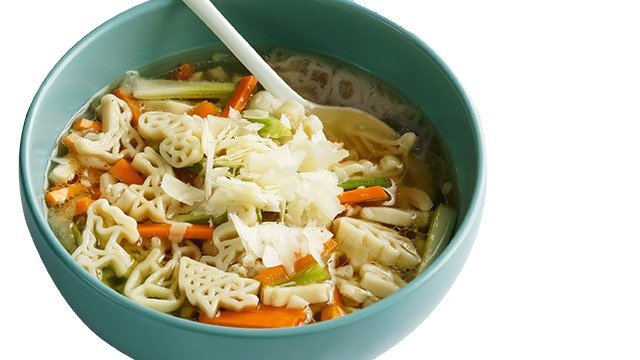 Chicken and Vegetable Pasta Soup Recipe