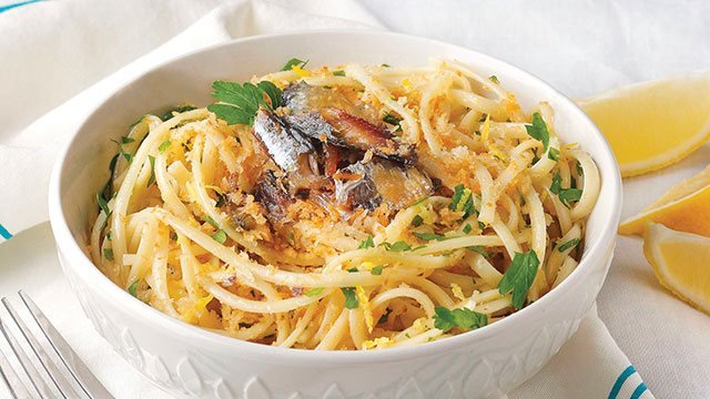 Linguine with Bottled Sardines Recipe