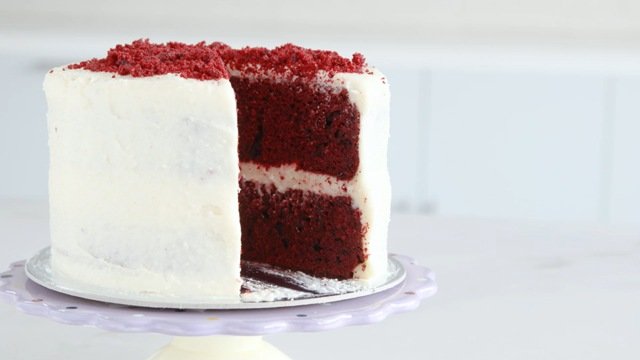 red velvet cake recipe layered cake with cream cheese frosting with almond flour