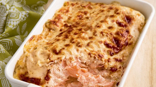 Creamy Baked Salmon Ala Conti s Recipes Yummy.ph