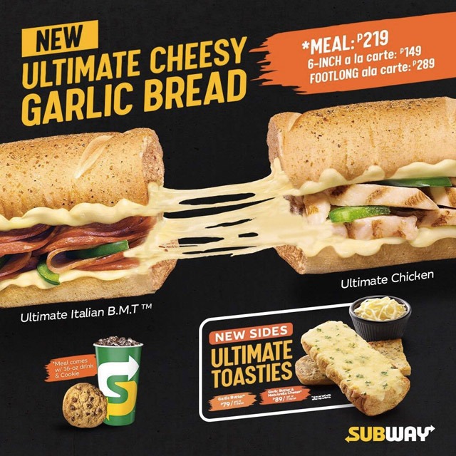 Subway - Introducing The Great Garlic, with crispy bacon