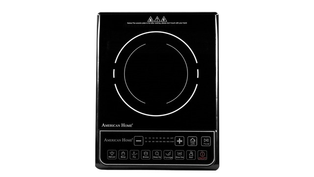 An American Home single burner induction stove