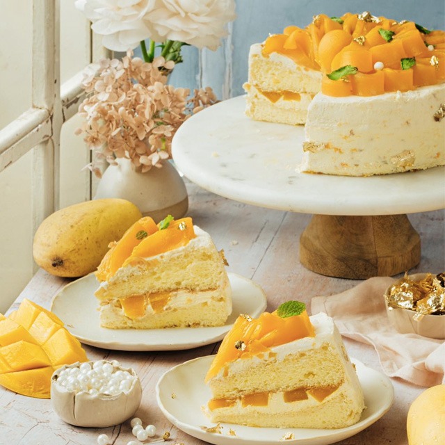 Butternut Bakery Manila's Guimaras Mango Créme Cake