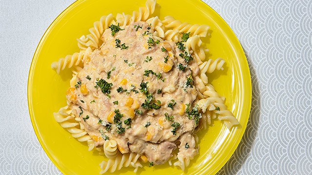 Corn and Tuna Pasta Recipe 