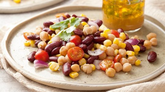 Bean, Corn, and Tomato Salad Recipe