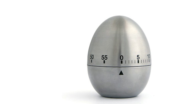 stainless egg kitchen timer