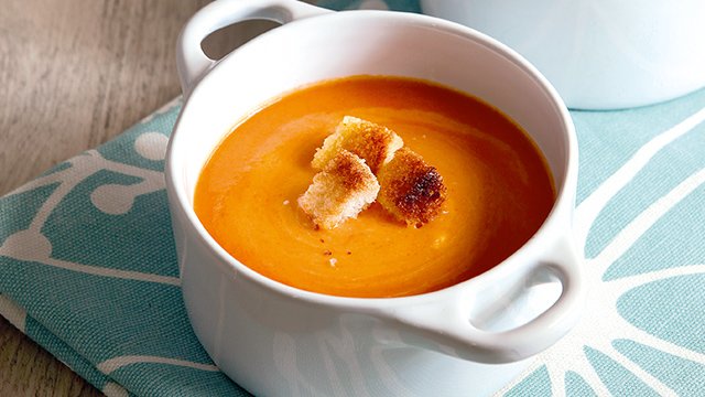 Roasted Red Bell Pepper Soup Recipe