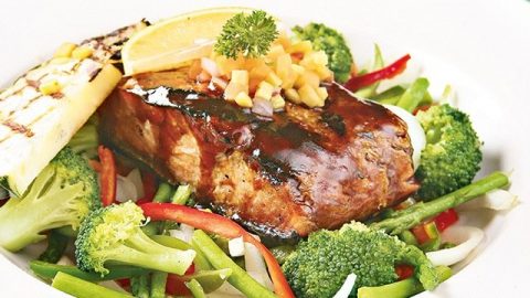 Grilled Salmon Teriyaki Recipe