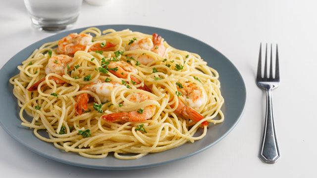 Garlic Shrimp Pasta Recipe 