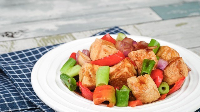 Stir-fried Tofu with Oyster Sauce Recipe