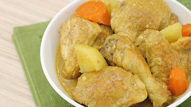 Yellow Chicken Curry from The Philippines