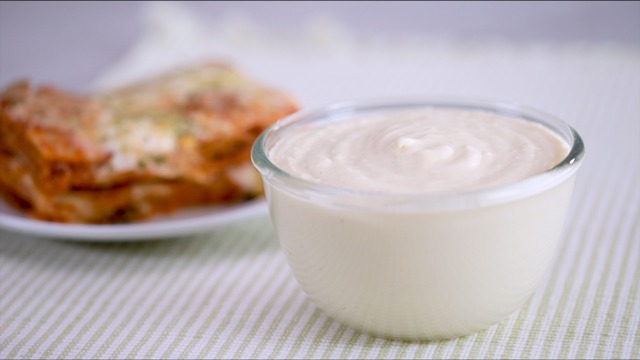 This Is How Your Make The Creamy Sauce For Your Lasagna