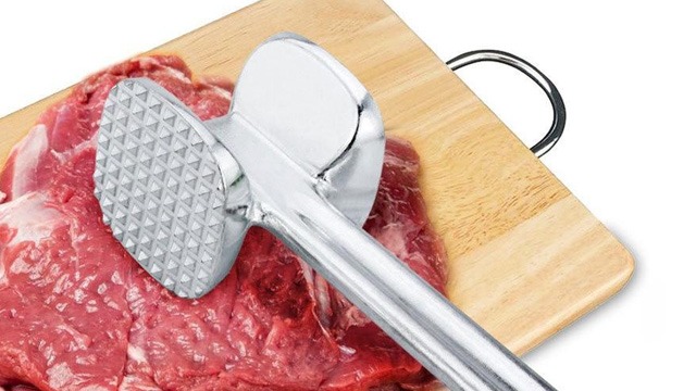 Tenderize cooked meat in pressure online cooker