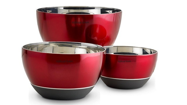 red stainless nesting bowls