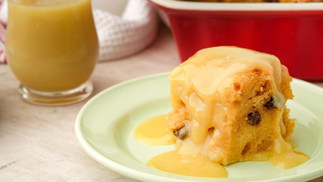 No-Bake Bread Custard Pudding - Tasted Recipes