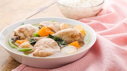 Sinigang Na Manok At Kalabasa Recipe