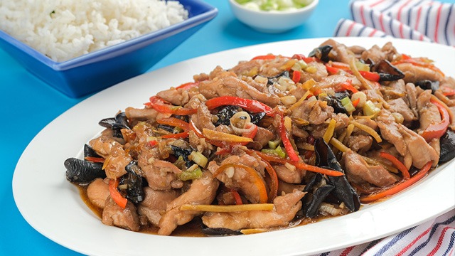 Thai Ginger Chicken Stir Fry Recipe