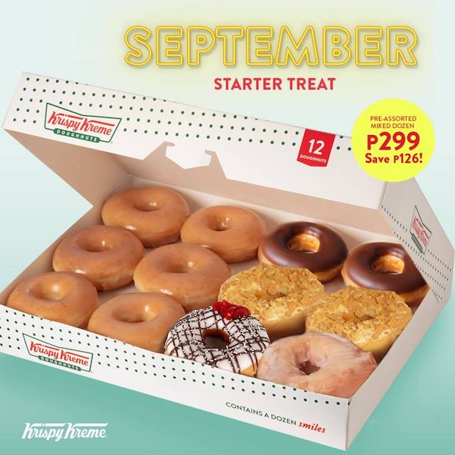 Krispy Kreme's New Promo Offers A Dozen Doughnuts For P299