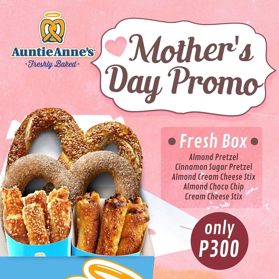 Auntie Anne's Celebrates Mother's Day With "Fresh Box" Promo