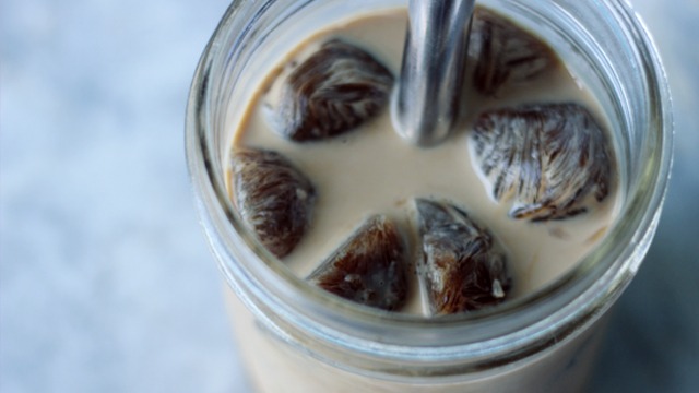 Easy Coffee Ice Cubes - Coffee at Three