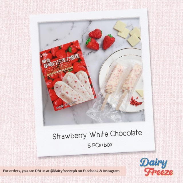 Meiji Ice Cream Bars Are Available At Dairy Freeze PH