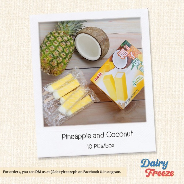 Meiji Ice Cream Bars Are Available At Dairy Freeze PH