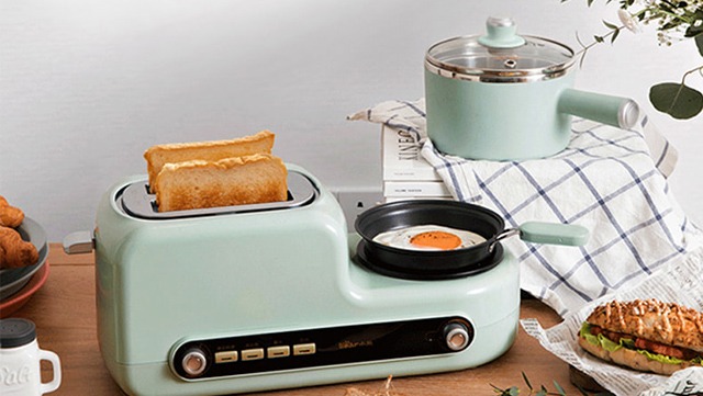 This Compact Kitchen Appliance Is A Toaster, Frying Pan, And Boiler In One