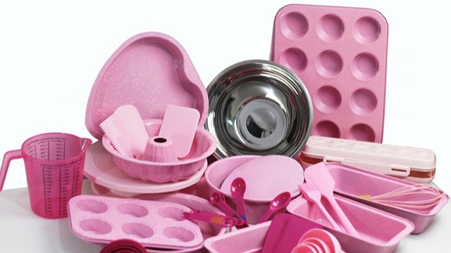 Pink baking clearance set